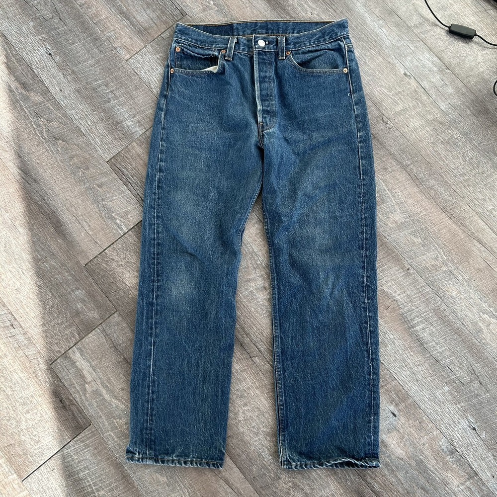 Vintage Levi's 501XX Men's size 34x30 fits 31x28 Jeans Button Fly Made in USA